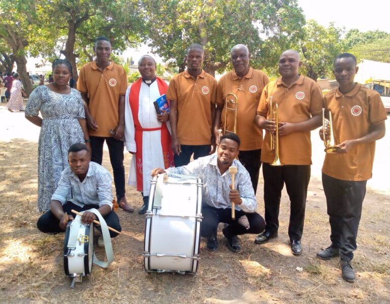 Brass Band KKKT Ruaha katika Jubilee ya miaka 75 ya Parternship DUK na Danish Lutheran Mission